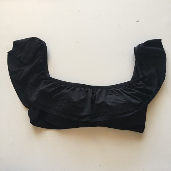 J. Crew Other - J. Crew Ruffle Off-the-shoulder Bikini Top Large